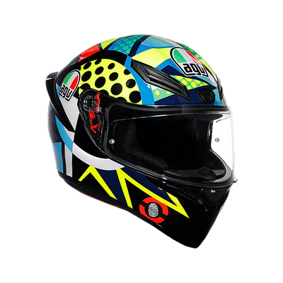 AGV K1 S HELMET - ROSSI WINTER TEST 2020 (ISI & ECE2206)