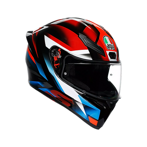 AGV K1 S HELMET - FASTLAP BLACK/RED/BLUE (ISI & ECE2206)