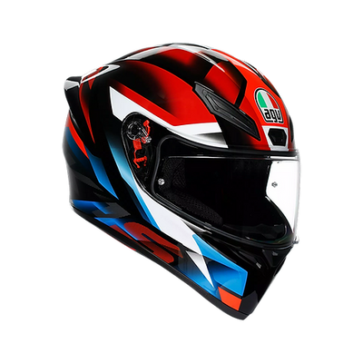 AGV K1 S HELMET - FASTLAP BLACK/RED/BLUE (ISI & ECE2206)