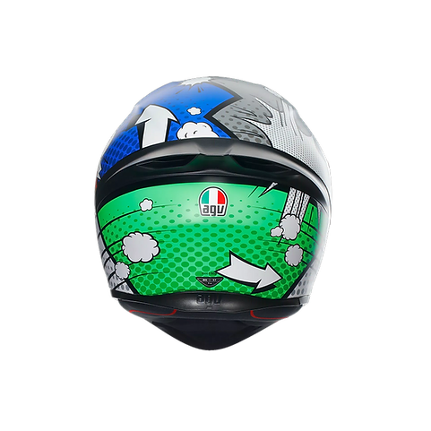 AGV K1 S HELMET - BANG MATT ITALY/BLUE (ISI & ECE2206)