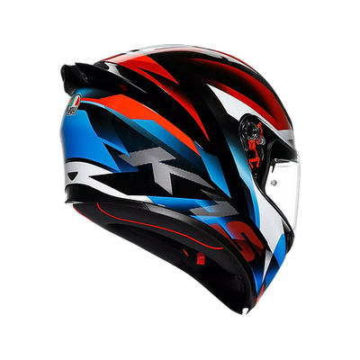 AGV K1 S HELMET - FASTLAP BLACK/RED/BLUE (ISI & ECE2206)