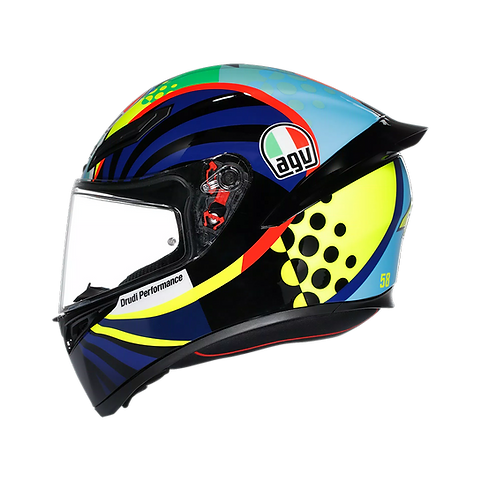 AGV K1 S HELMET - ROSSI WINTER TEST 2020 (ISI & ECE2206)