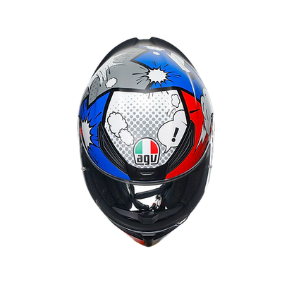 AGV K1 S HELMET - BANG MATT ITALY/BLUE (ISI & ECE2206)
