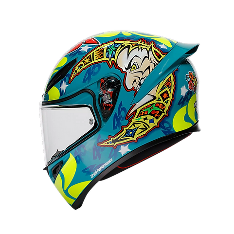 AGV K1 S HELMET - ROSSI MUGELLO 1999 (ISI & ECE2206)