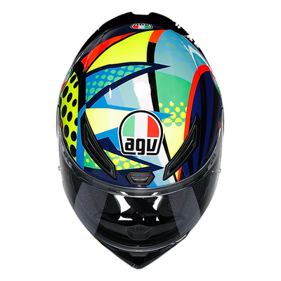 AGV K1 S HELMET - ROSSI WINTER TEST 2020 (ISI & ECE2206)