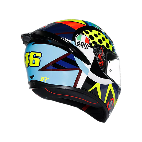 AGV K1 S HELMET - ROSSI WINTER TEST 2020 (ISI & ECE2206)