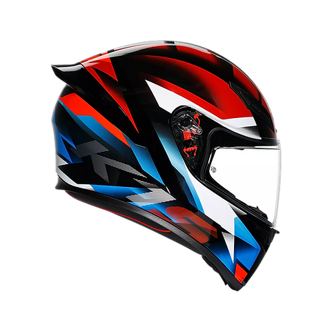 AGV K1 S HELMET - FASTLAP BLACK/RED/BLUE (ISI & ECE2206)