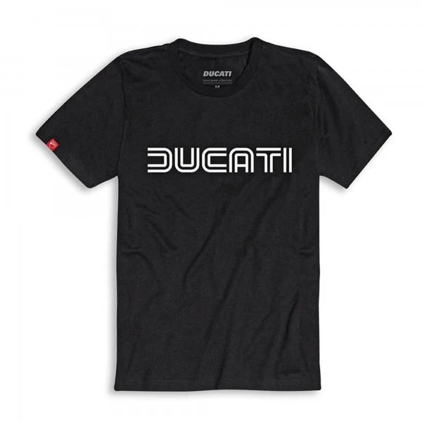 T-SHIRT DUCATIANA '80 BLACK