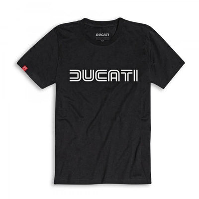 T-SHIRT DUCATIANA '80 BLACK