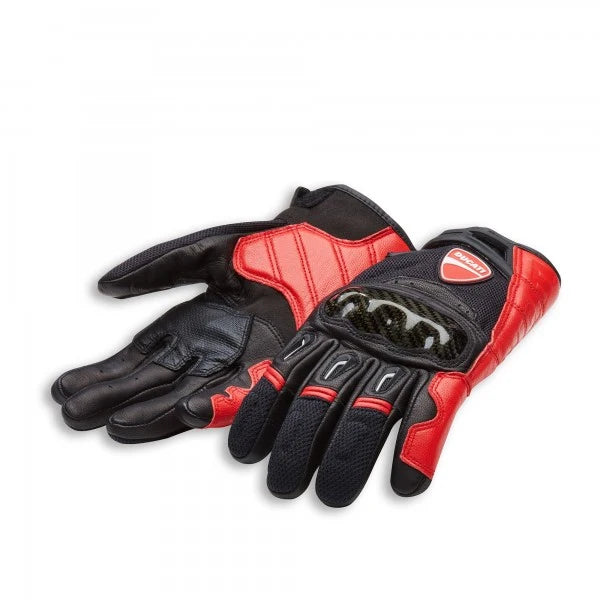 Fabric-leather gloves Company C1