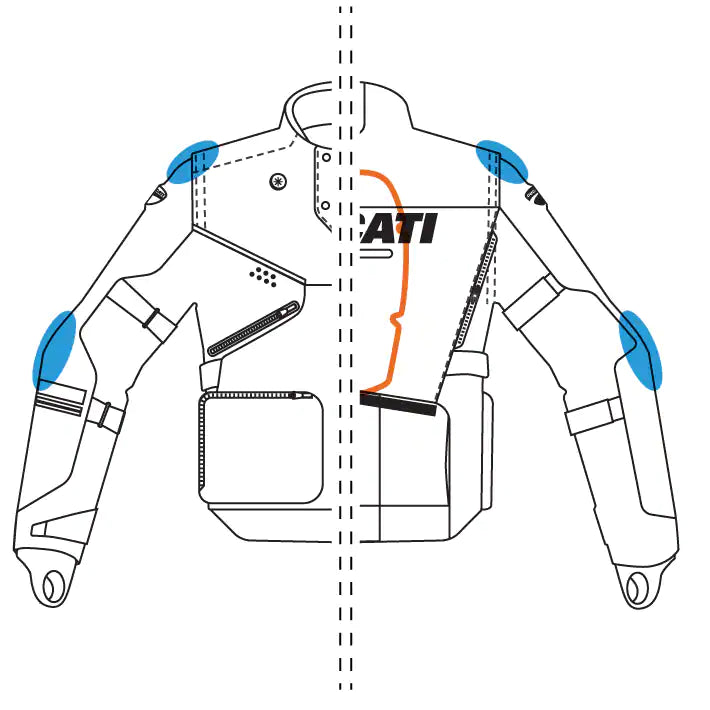 Ducati Desert C1 - Fabric jacket