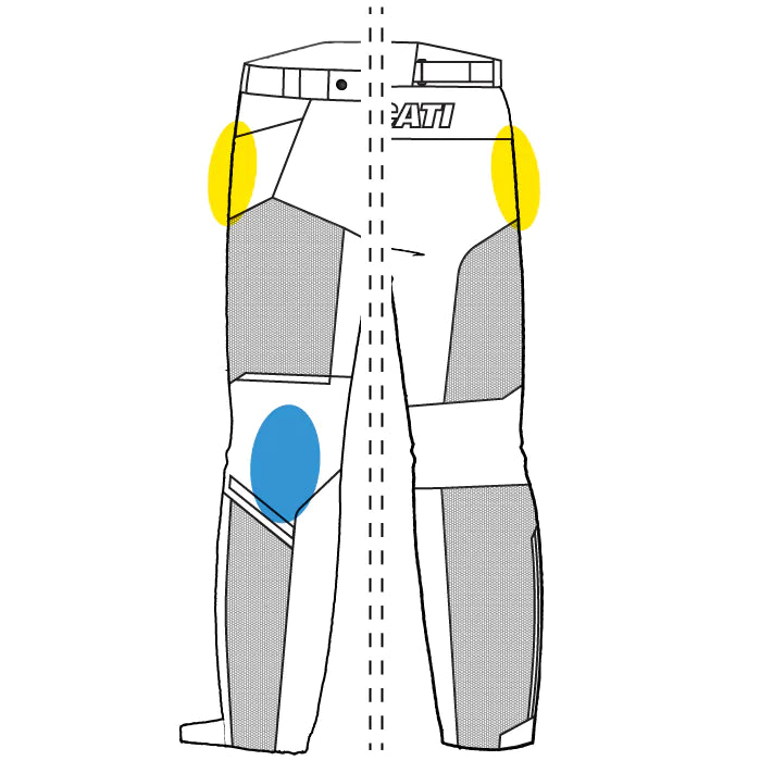 Ducati Summer Tex C1 - Fabric trousers