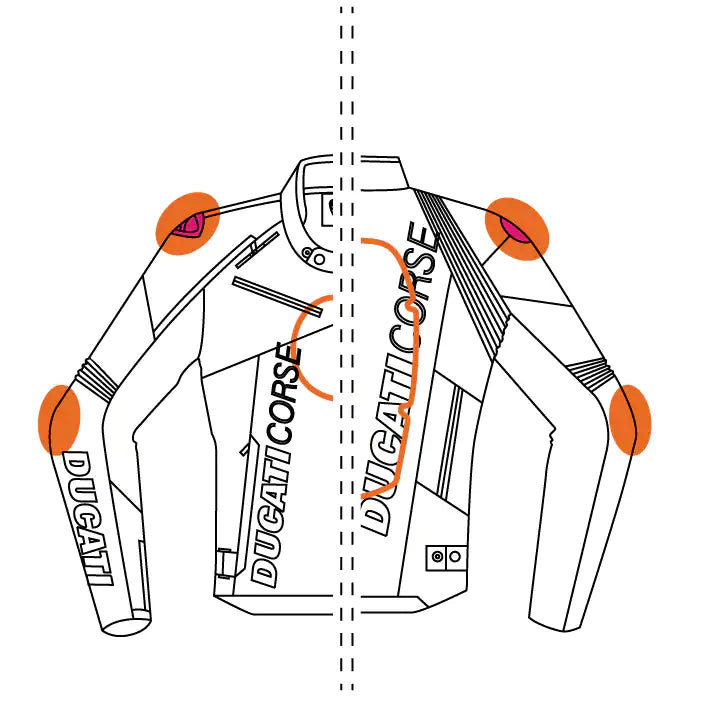 Ducati Corse C6 - Leather jacket