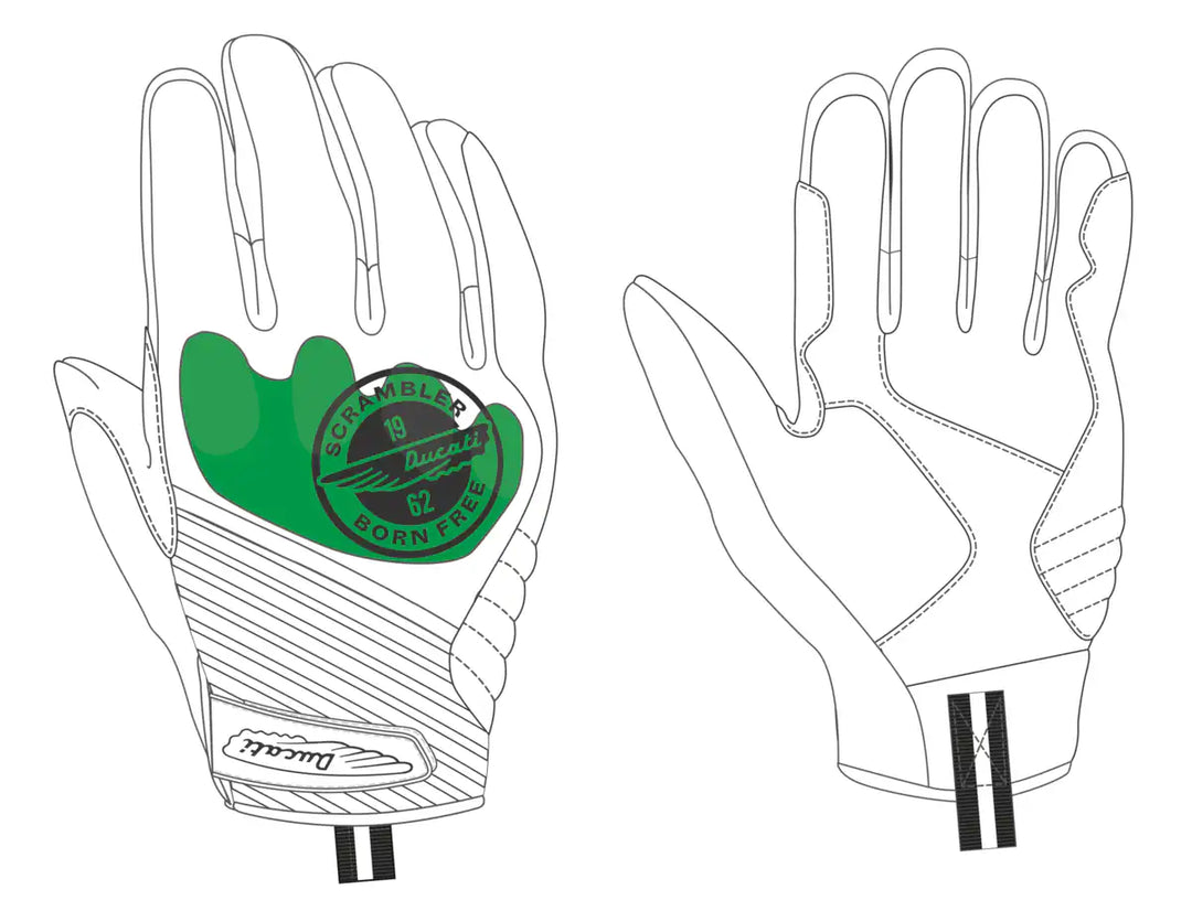 Overland C-3 - Fabric gloves