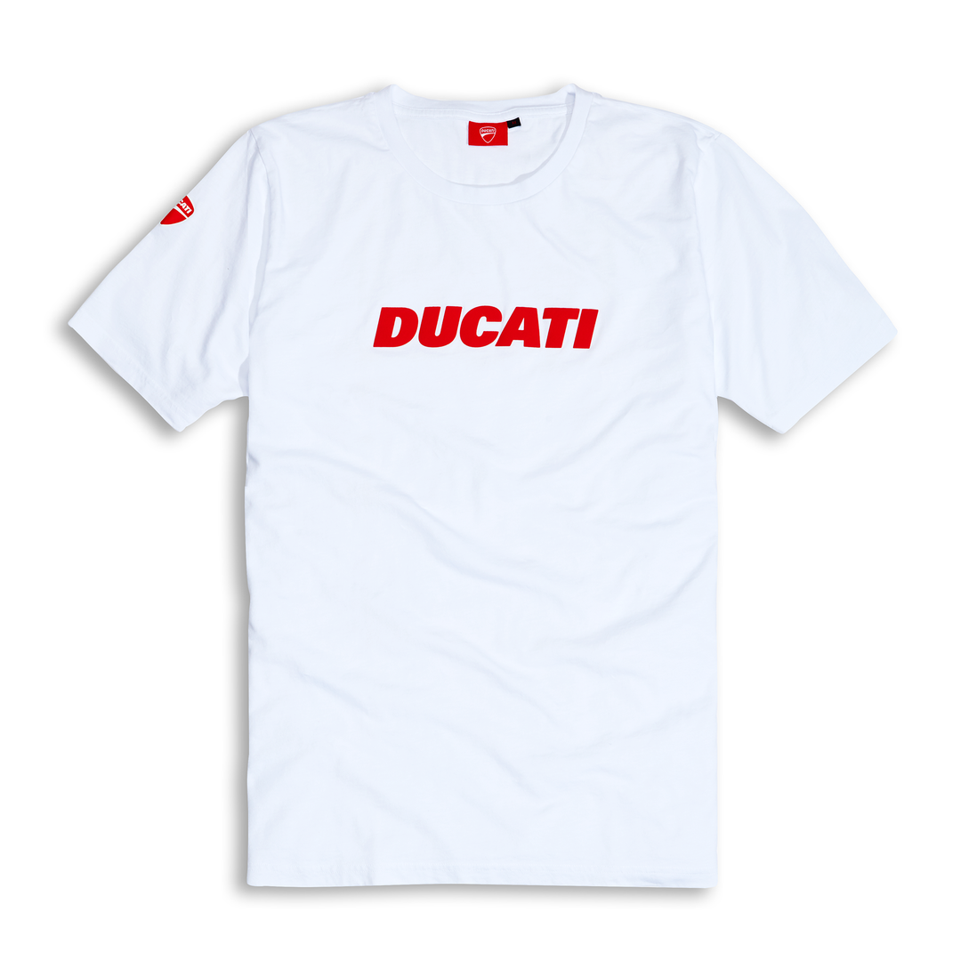 T-SHIRT DUCATIANA 2 RED ON WHITE