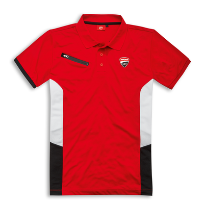 DUCATI CORSE POWER RED POLO-SHIRT